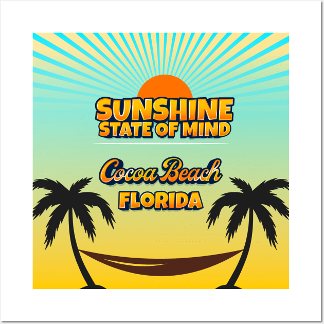 Cocoa Beach Florida - Sunshine State of Mind Wall Art by Gestalt Imagery
